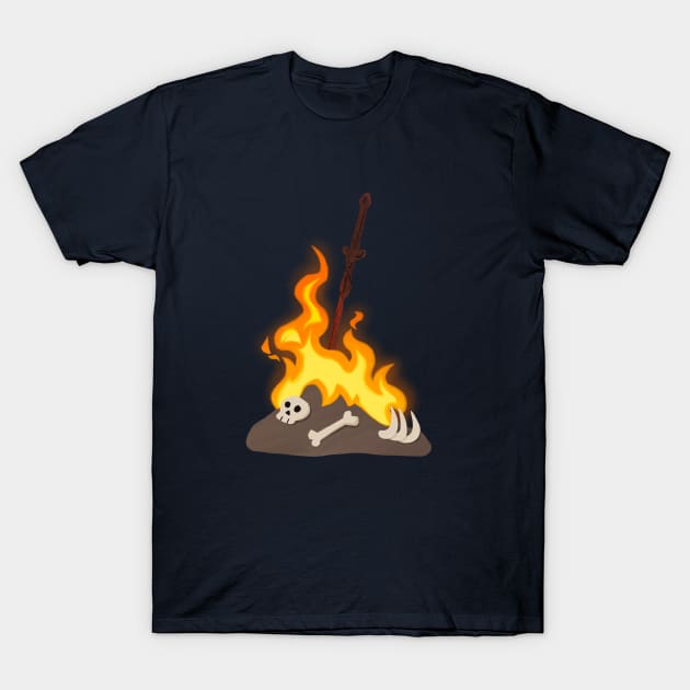 Bonfire T-Shirt by Kimmorz